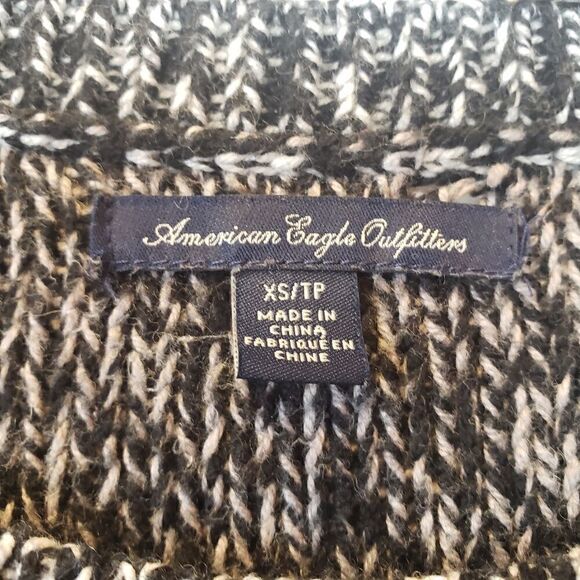 AMERICAN EAGLE Scoopneck Crop Sweater XS - Picture 4 of 7